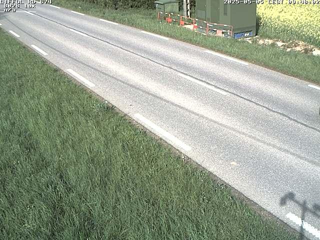 Webcam à Liffol-le-Grand dans le département des Vosges sur la D674 en direction de la Haute-Marne
