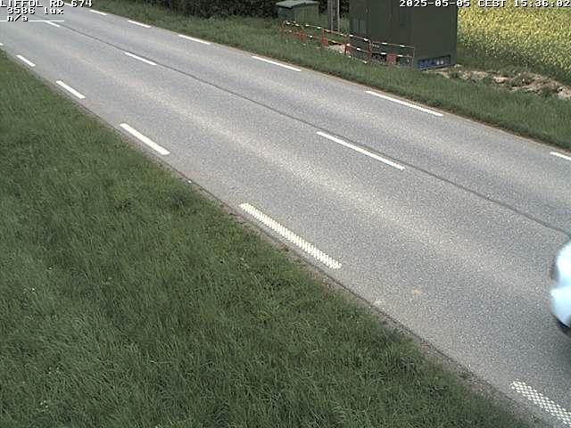 Webcam à Liffol-le-Grand dans le département des Vosges sur la D674 en direction de la Haute-Marne