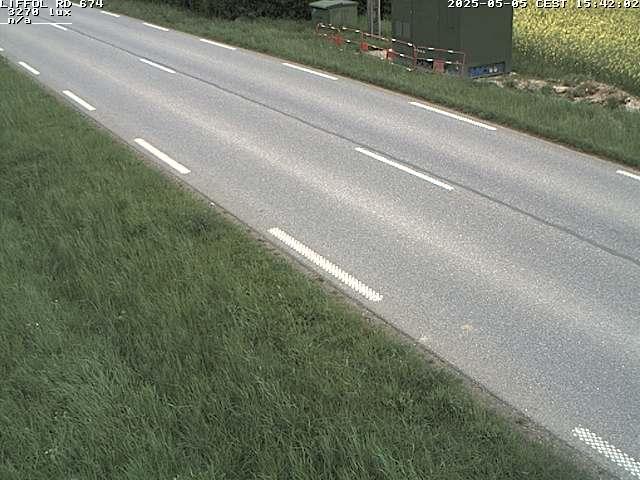 Webcam à Liffol-le-Grand dans le département des Vosges sur la D674 en direction de la Haute-Marne