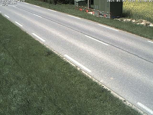 Webcam à Liffol-le-Grand dans le département des Vosges sur la D674 en direction de la Haute-Marne
