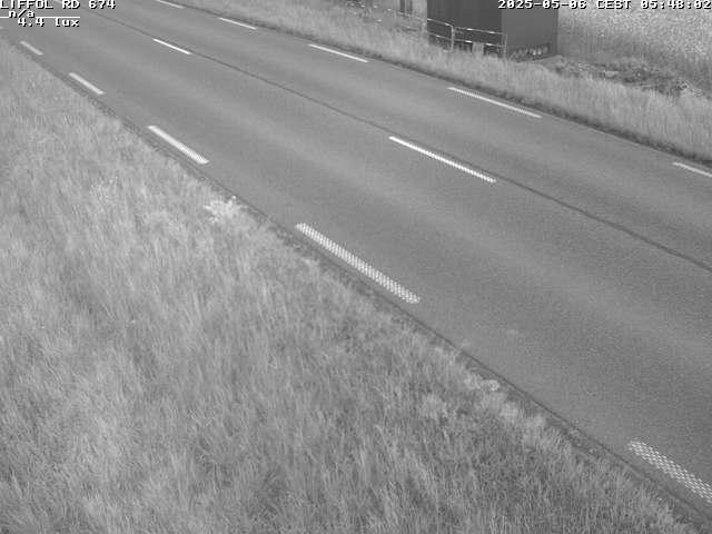 Webcam à Liffol-le-Grand dans le département des Vosges sur la D674 en direction de la Haute-Marne