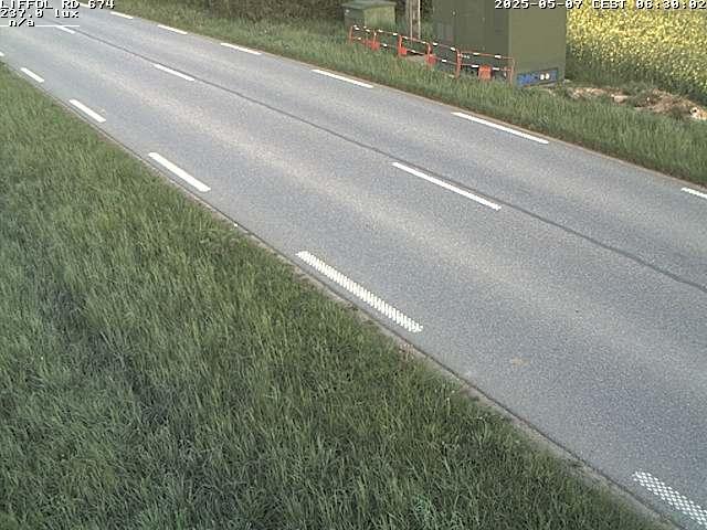 Webcam à Liffol-le-Grand dans le département des Vosges sur la D674 en direction de la Haute-Marne