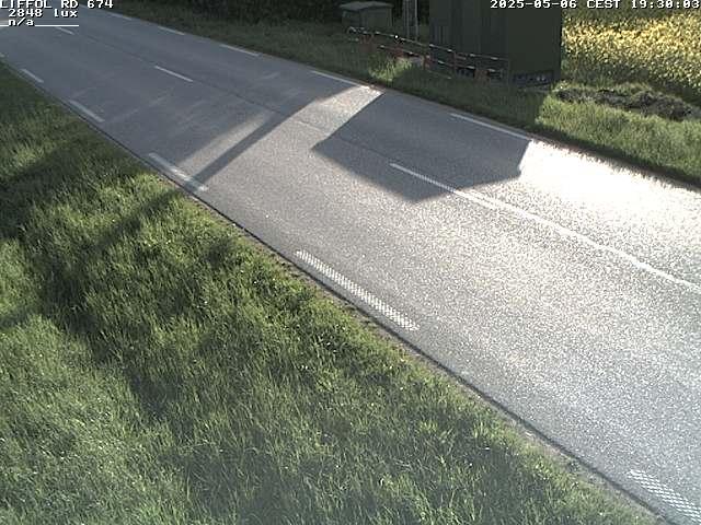 Webcam à Liffol-le-Grand dans le département des Vosges sur la D674 en direction de la Haute-Marne