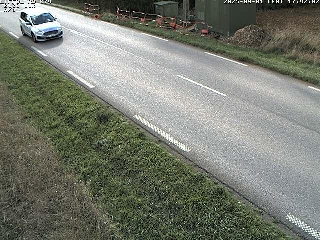 Webcam à Liffol-le-Grand dans le département des Vosges sur la D674 en direction de la Haute-Marne