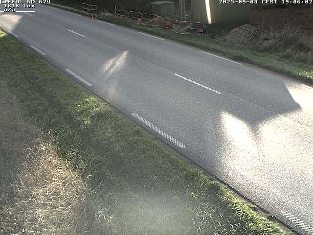 Webcam à Liffol-le-Grand dans le département des Vosges sur la D674 en direction de la Haute-Marne