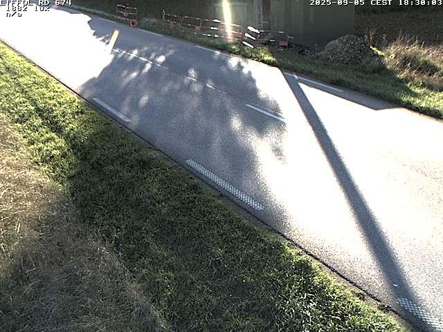 Webcam à Liffol-le-Grand dans le département des Vosges sur la D674 en direction de la Haute-Marne