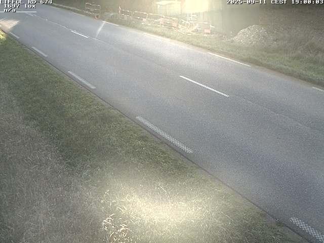 Webcam à Liffol-le-Grand dans le département des Vosges sur la D674 en direction de la Haute-Marne