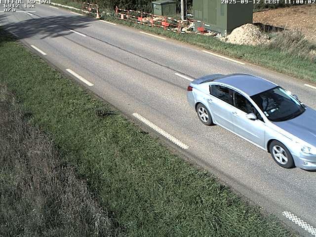 Webcam à Liffol-le-Grand dans le département des Vosges sur la D674 en direction de la Haute-Marne
