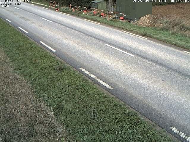 Webcam à Liffol-le-Grand dans le département des Vosges sur la D674 en direction de la Haute-Marne