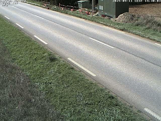 Webcam à Liffol-le-Grand dans le département des Vosges sur la D674 en direction de la Haute-Marne