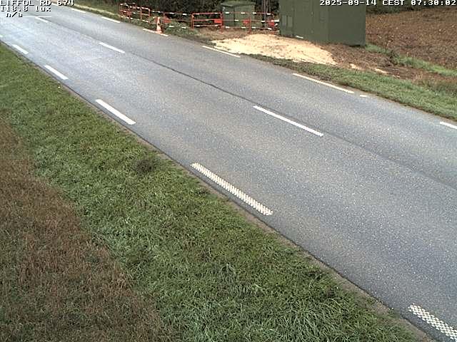 Webcam à Liffol-le-Grand dans le département des Vosges sur la D674 en direction de la Haute-Marne