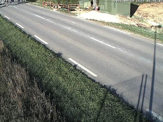 Webcam à Liffol-le-Grand dans le département des Vosges sur la D674 en direction de la Haute-Marne