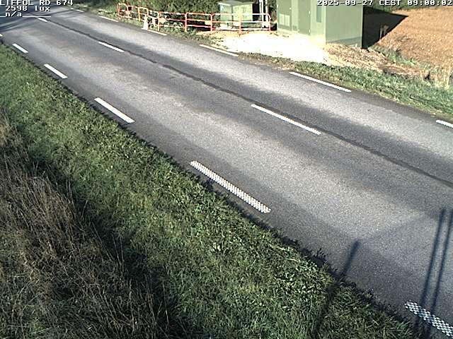 Webcam à Liffol-le-Grand dans le département des Vosges sur la D674 en direction de la Haute-Marne
