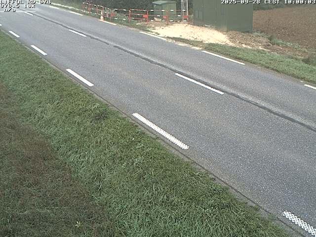 Webcam à Liffol-le-Grand dans le département des Vosges sur la D674 en direction de la Haute-Marne