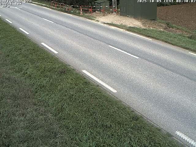 Webcam à Liffol-le-Grand dans le département des Vosges sur la D674 en direction de la Haute-Marne