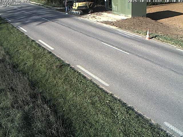 Webcam à Liffol-le-Grand dans le département des Vosges sur la D674 en direction de la Haute-Marne