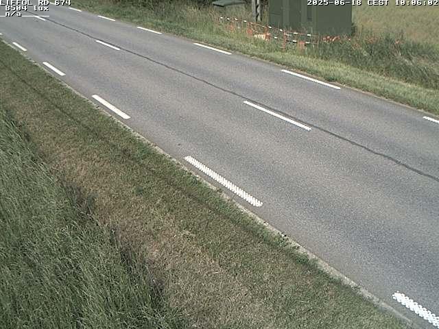 Webcam à Liffol-le-Grand dans le département des Vosges sur la D674 en direction de la Haute-Marne
