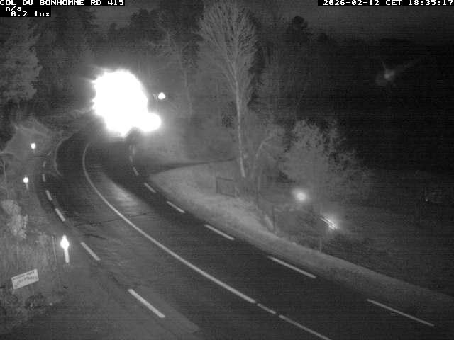 <h2>Caméra à proximité du col du Bonhomme sur la D415 à Plainfaing vers l'Alsace</h2>