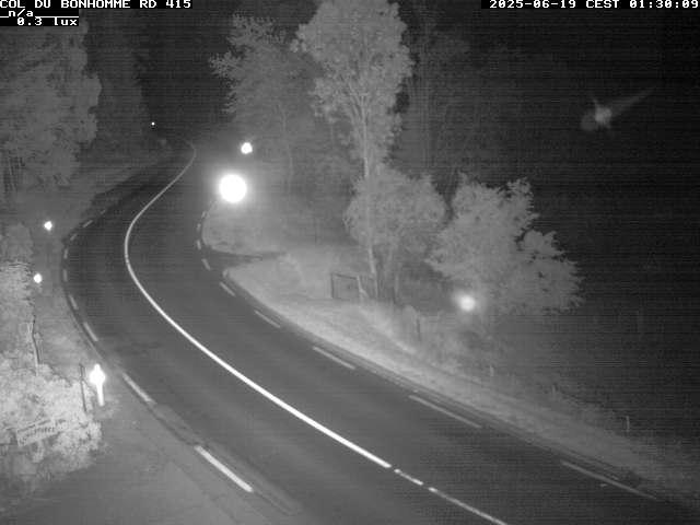 <h2>Caméra à proximité du col du Bonhomme sur la D415 à Plainfaing vers l'Alsace</h2>