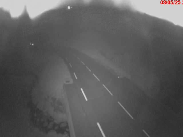 Webcam en haut du col d'Oderen sur la D43 à 830 mètres d'altitude dans les Vosges
