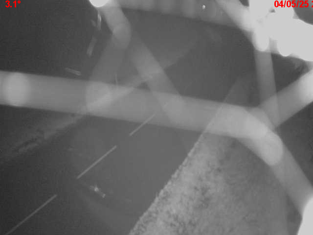 Webcam en haut du col du Ballon d'Alsace sur la D465 à 1075 mètres d'altitude dans les Vosges