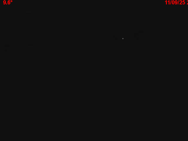 Webcam en haut du col du Ballon d'Alsace sur la D465 à 1075 mètres d'altitude dans les Vosges