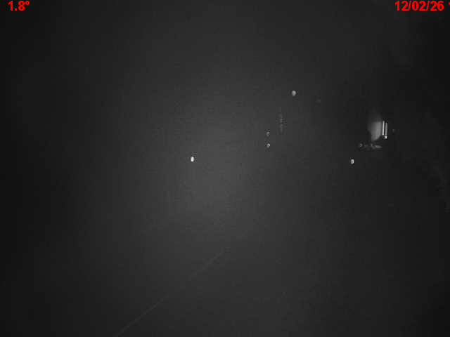 Webcam en haut du col du Ballon d'Alsace sur la D465 à 1075 mètres d'altitude dans les Vosges