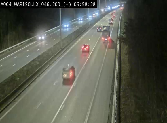 Webcam autoroute Belgique - Warissoulx - E411 - BK 46.2