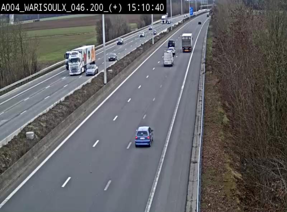 <h2>Webcam autoroute Belgique - Warissoulx - E411 - BK 46.2</h2>