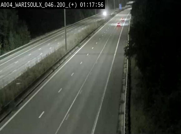 Webcam autoroute Belgique - Warissoulx - E411 - BK 46.2