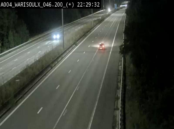 Webcam autoroute Belgique - Warissoulx - E411 - BK 46.2
