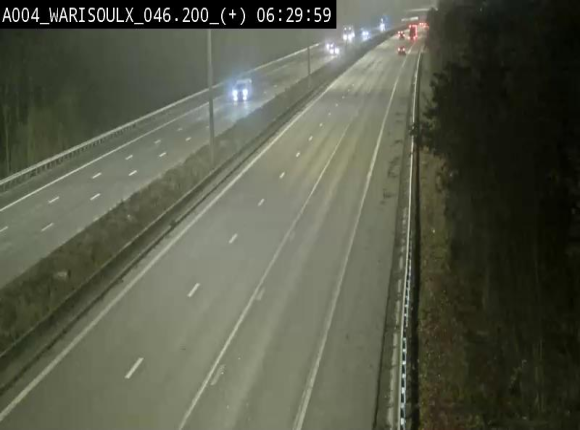 Webcam autoroute Belgique - Warissoulx - E411 - BK 46.2