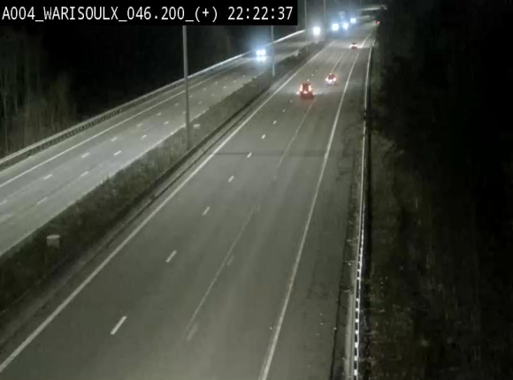 Webcam autoroute Belgique - Warissoulx - E411 - BK 46.2