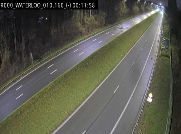 <h2>Webcam autoroute Belgique - Waterloo - R0 (ring de Bruxelles) - BK 12.3</h2>