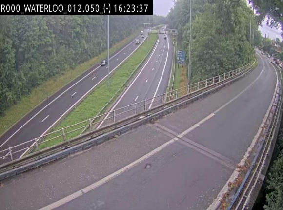 <h2>Webcam autoroute Belgique - Waterloo - R0 (ring de Bruxelles) - BK 12.3</h2>