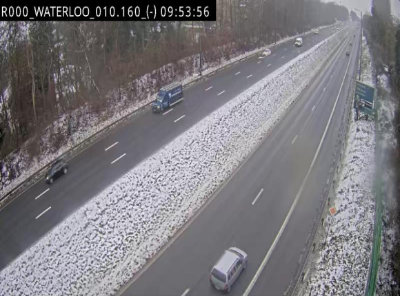 <h2>Webcam autoroute Belgique - Waterloo - R0 (ring de Bruxelles) - BK 12.3</h2>