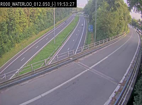 <h2>Webcam autoroute Belgique - Waterloo - R0 (ring de Bruxelles) - BK 12.3</h2>