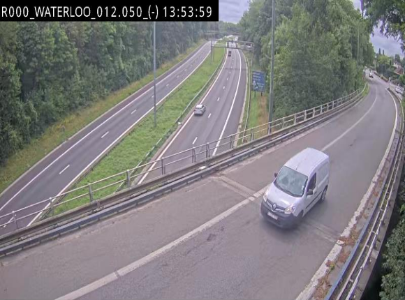 <h2>Webcam autoroute Belgique - Waterloo - R0 (ring de Bruxelles) - BK 12.3</h2>