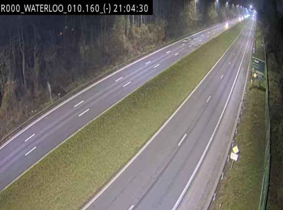 <h2>Webcam autoroute Belgique - Waterloo - R0 (ring de Bruxelles) - BK 12.3</h2>