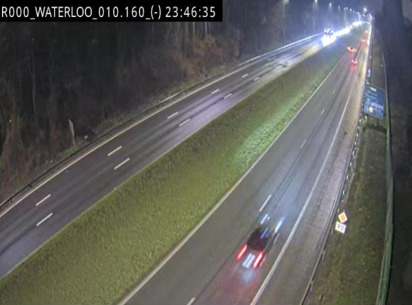 <h2>Webcam autoroute Belgique - Waterloo - R0 (ring de Bruxelles) - BK 12.3</h2>