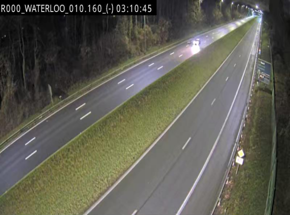 <h2>Webcam autoroute Belgique - Waterloo - R0 (ring de Bruxelles) - BK 12.3</h2>