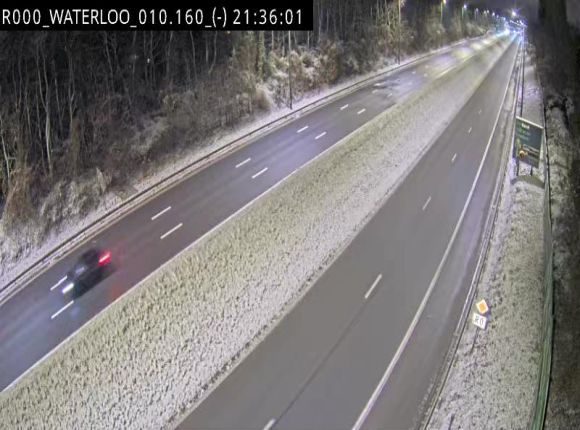 <h2>Webcam autoroute Belgique - Waterloo - R0 (ring de Bruxelles) - BK 12.3</h2>