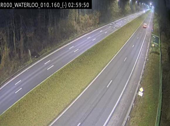 <h2>Webcam autoroute Belgique - Waterloo - R0 (ring de Bruxelles) - BK 12.3</h2>