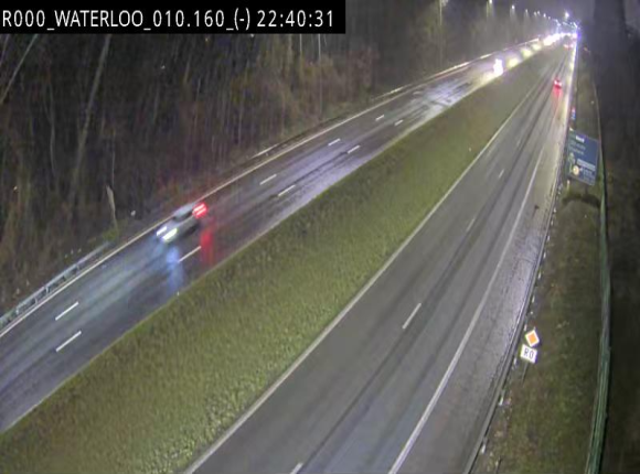 Webcam autoroute Belgique - Waterloo - R0 (ring de Bruxelles) - BK 12.3