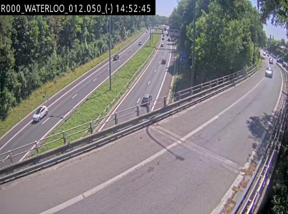<h2>Webcam autoroute Belgique - Waterloo - R0 (ring de Bruxelles) - BK 12.3</h2>