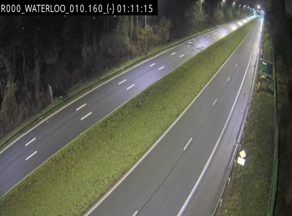 <h2>Webcam autoroute Belgique - Waterloo - R0 (ring de Bruxelles) - BK 12.3</h2>