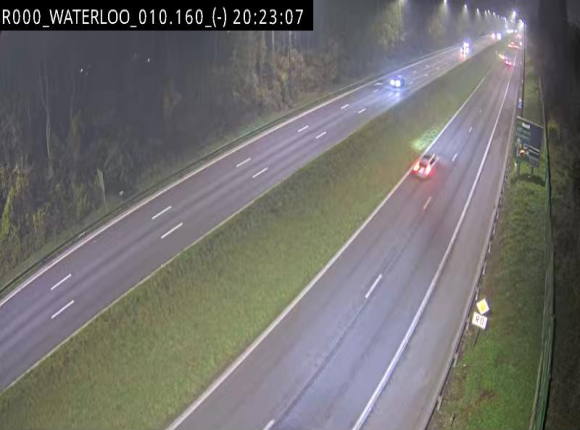 Webcam autoroute Belgique - Waterloo - R0 (ring de Bruxelles) - BK 12.3