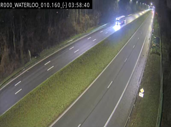 <h2>Webcam autoroute Belgique - Waterloo - R0 (ring de Bruxelles) - BK 12.3</h2>