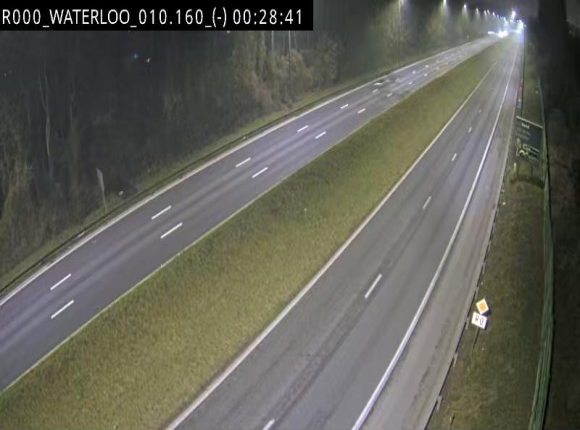 <h2>Webcam autoroute Belgique - Waterloo - R0 (ring de Bruxelles) - BK 12.3</h2>
