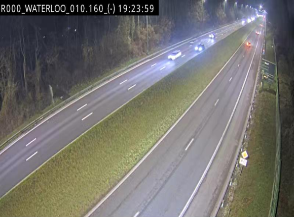 <h2>Webcam autoroute Belgique - Waterloo - R0 (ring de Bruxelles) - BK 12.3</h2>